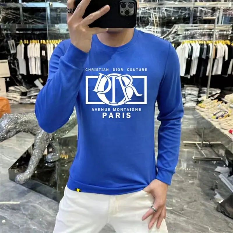 christian dior sweatshirt manches longues pour homme s_1267525